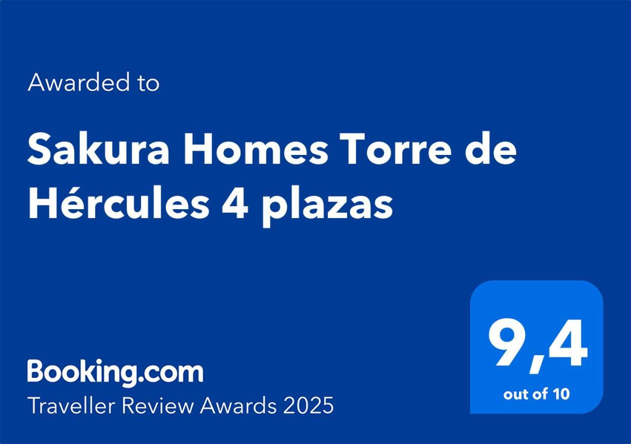 Sakura Homes Torre De Hercules 4 Plazas A Coruña Zewnętrze zdjęcie